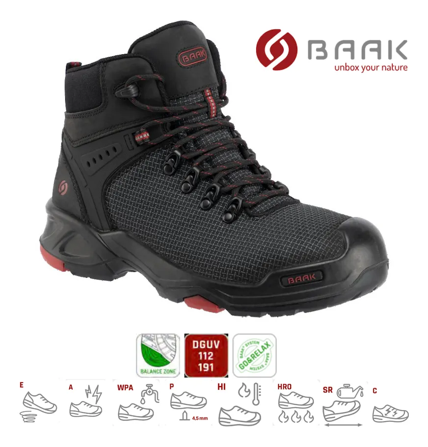 Baak Model Bradley: German Safety Boot ISO 20345:2022