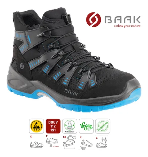 Baak Hudson – German Safety Boots  Iso 20345:2011